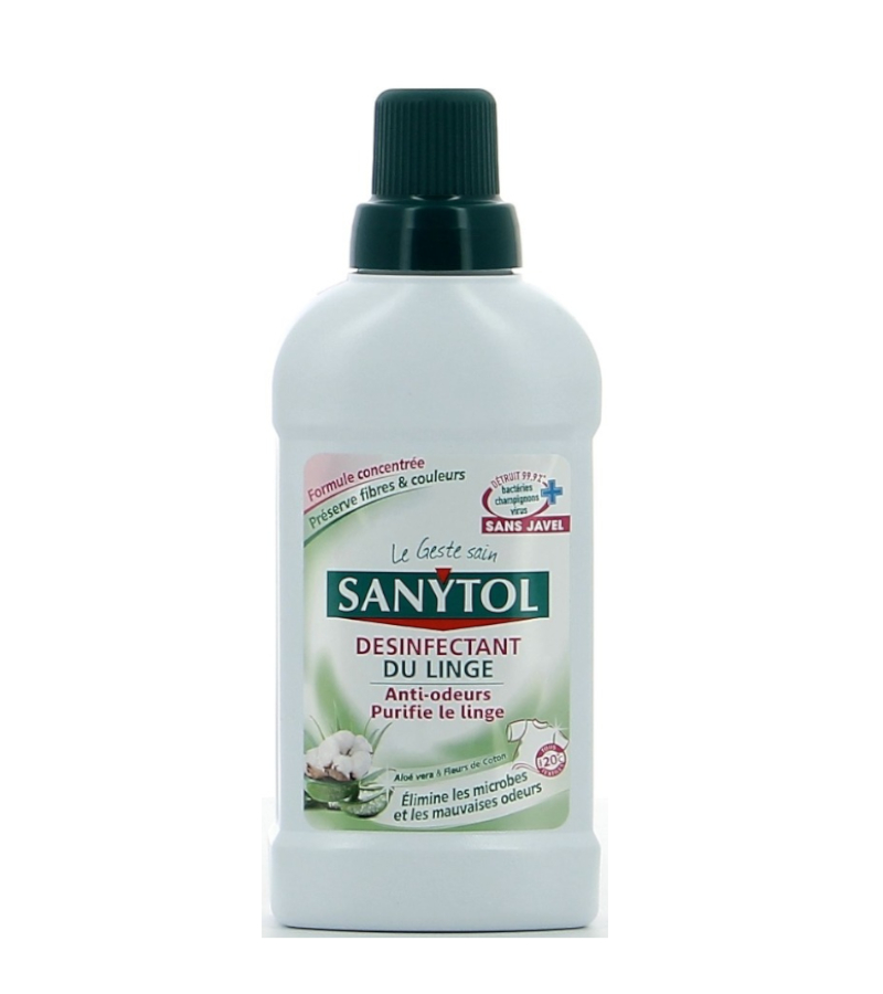 Sanytol Désinfectant du linge anti odeur 500ml - Bricaillerie