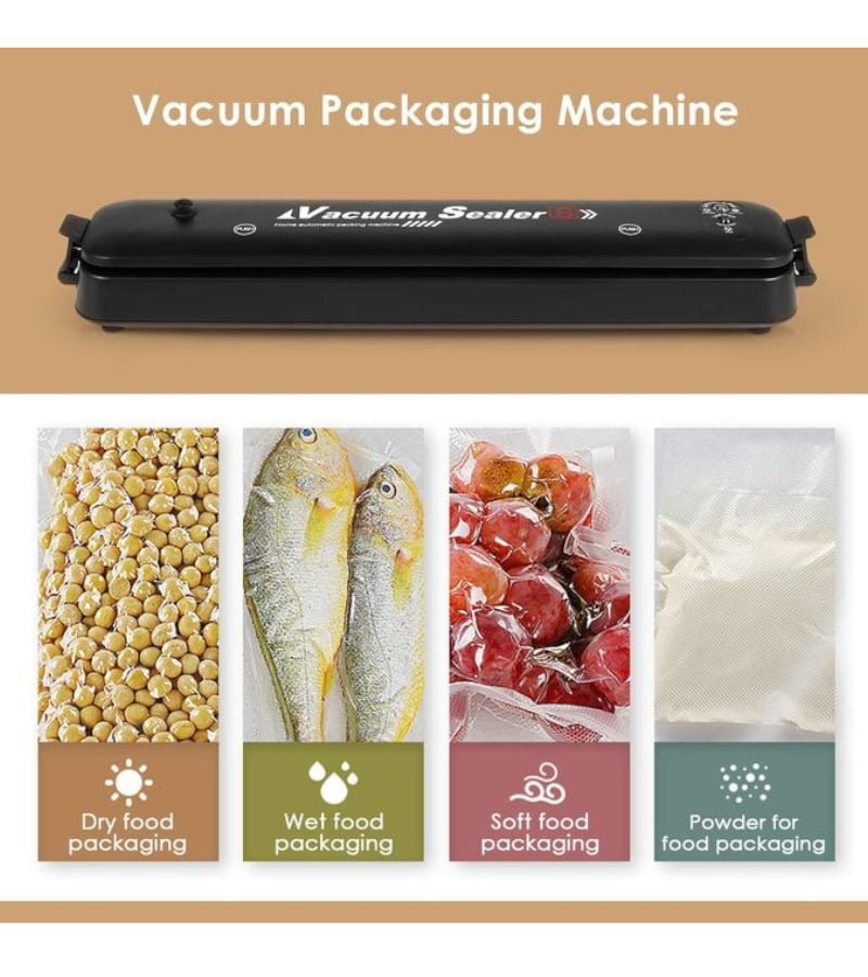 Machine d'emballage sous-vide automatique pour aliments - Bricaillerie