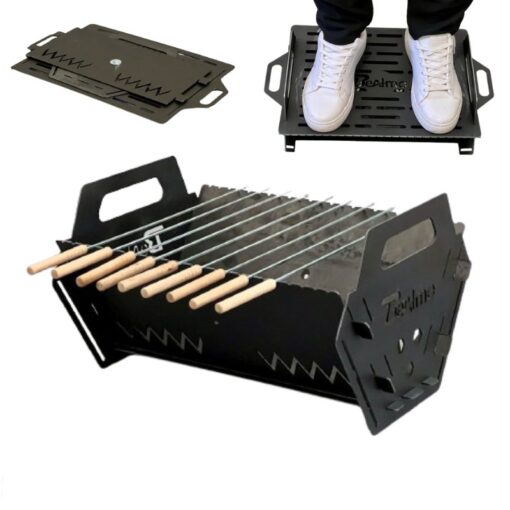 Barbecue portable démontable