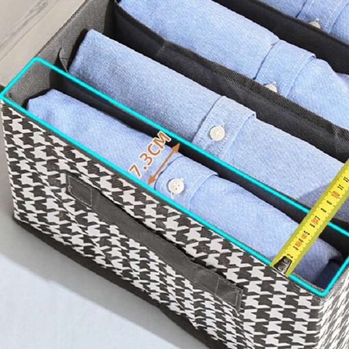 Boite De Rangement Pour Jeans 6 compartiments – Image 4