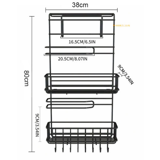 Étagère a épices pour réfrigérateur – Image 5