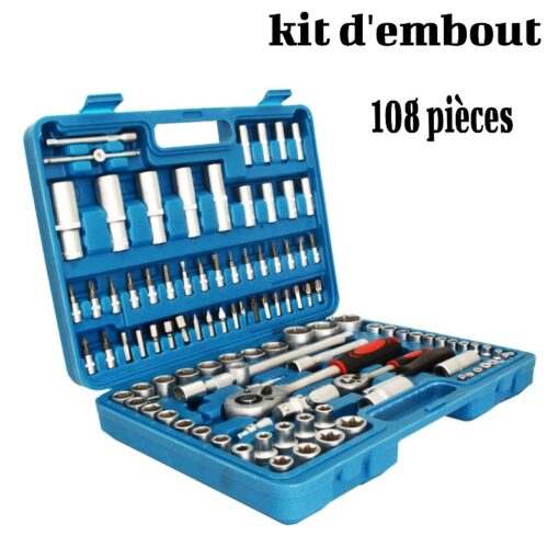 Kit Mallette d'embout 108 pcs