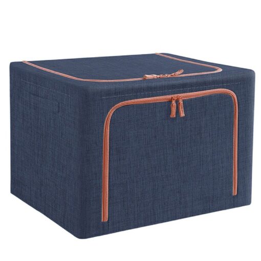 Mallette de rangement pliable en tissu simple