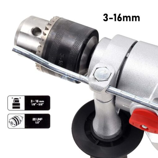 Perceuse à Percussion 3-16mm 1050W CROWN | CT10032 – Image 3