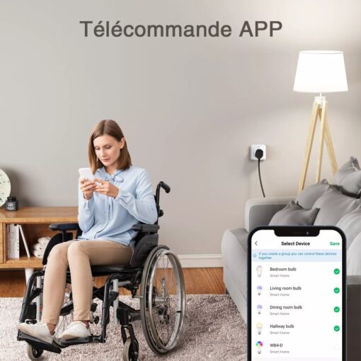 Prise intelligente WiFi AVEL – Image 5