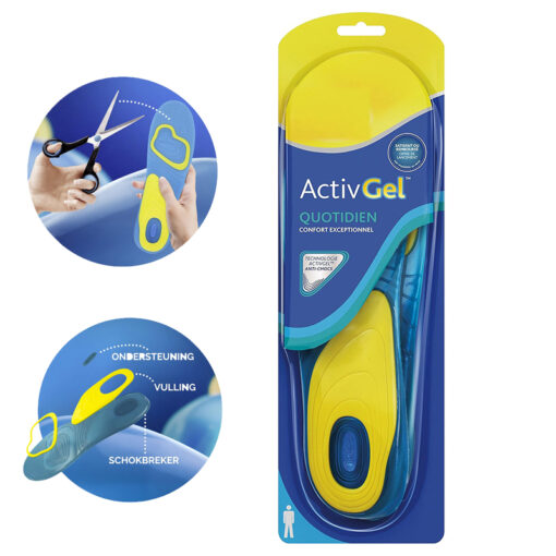 Semelles ActivGel Quotidien amortissant