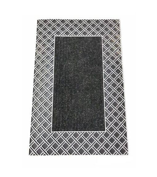 Tapis d'entrée rectangulaire médient