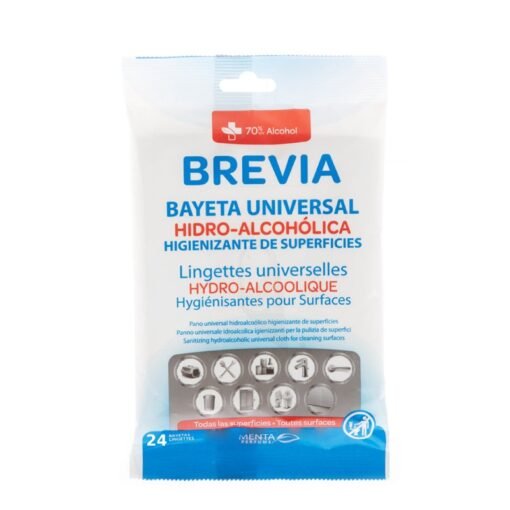 LINGETTES DÉSINFECTANTES POUR SURFACES BREVIA