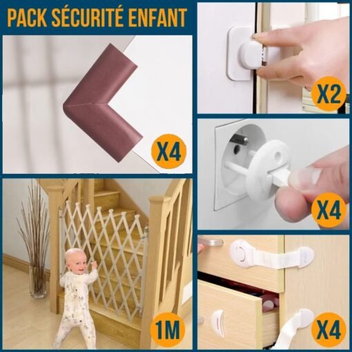 pack sécurité enfant 15pcs