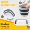 Pack de silicone pliable 3pcs