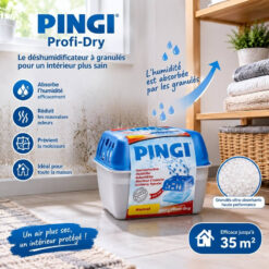 Déshumidificateur à granules PINGI Profi-Dry 35 m²