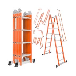 Echelle multipostions couleur orange – Image 2
