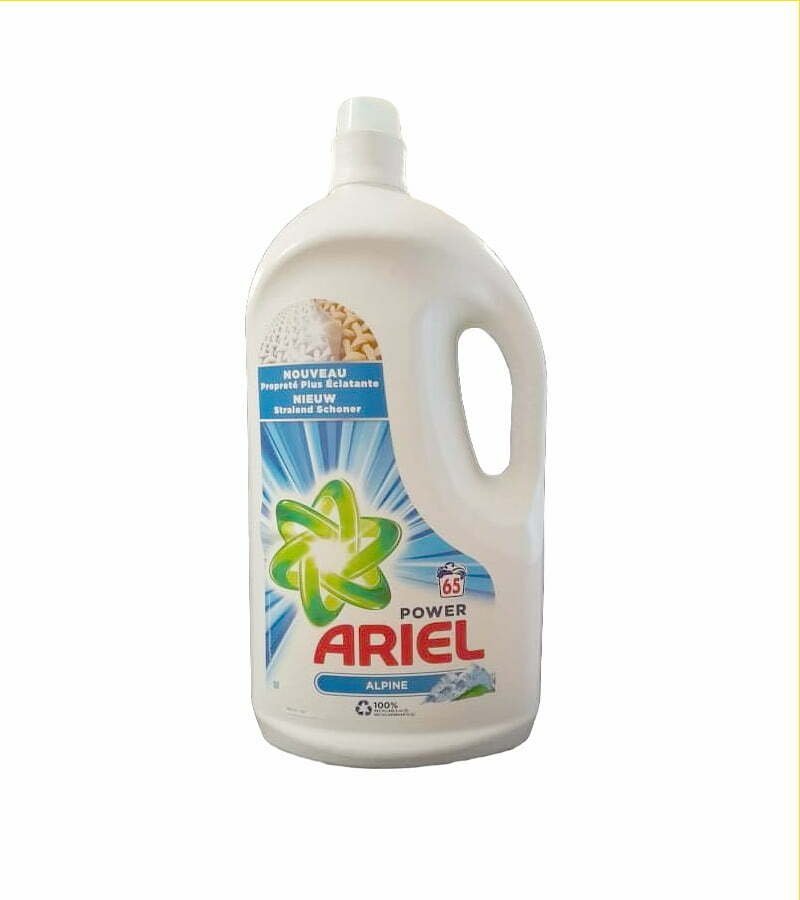 ARIEL POWER ALPINE Lessive liquide 65 lavages