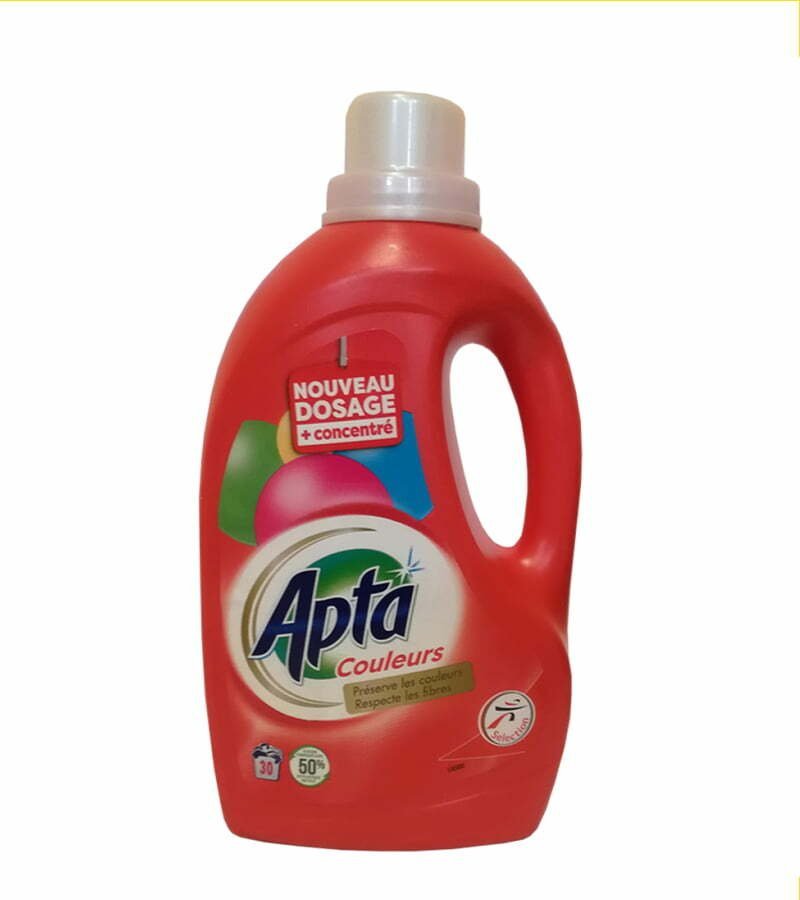 Lessive couleurs concentrée APTA 30 lavages