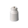 Adaptateur (réducteur) douille B22 vers E27 Blanc