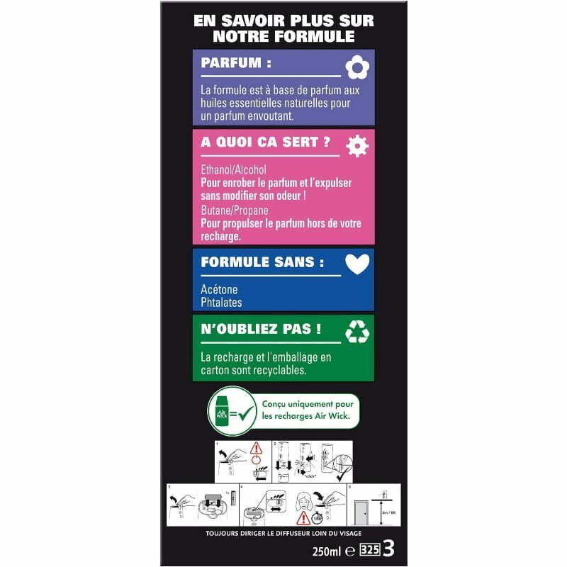 AIR WICK FRESHMATIC Huiles Essentielles Bois d'Ebène et Vanille – Image 5