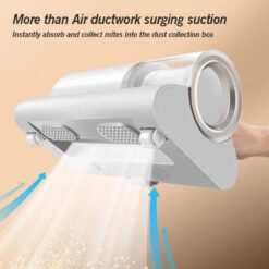 Aspirateur a main, brosse anti-acariens Rechargeable – Image 2