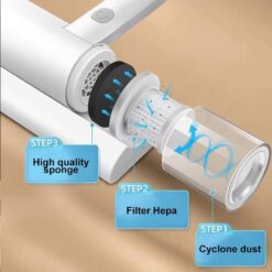 Aspirateur a main, brosse anti-acariens Rechargeable – Image 3