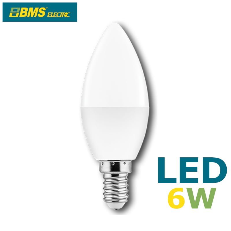 Ampoule LED Lustre BMS Electric 6w Blanc