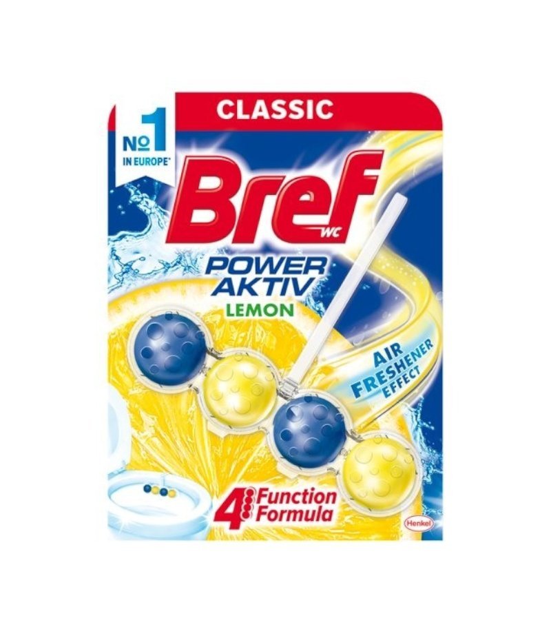 Bref Power actif citron Bloc WC 50g