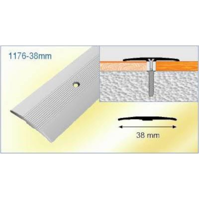 Barre de seuil en Aluminium 1 mètre – Image 4