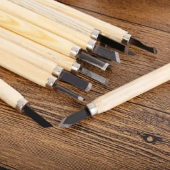 Ciseaux de sculpture en bois X8PCS
