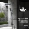 Kit colonne de douche Aluminium