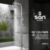 Kit colonne de douche Aluminium