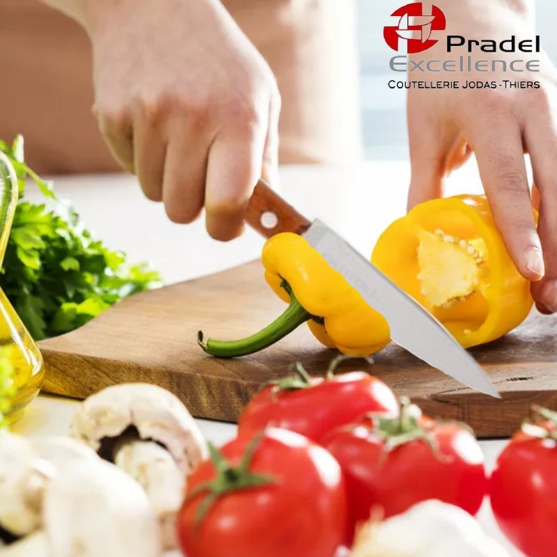 Couteau de cuisine 10cm manche bois Pradel Excellence – Image 2