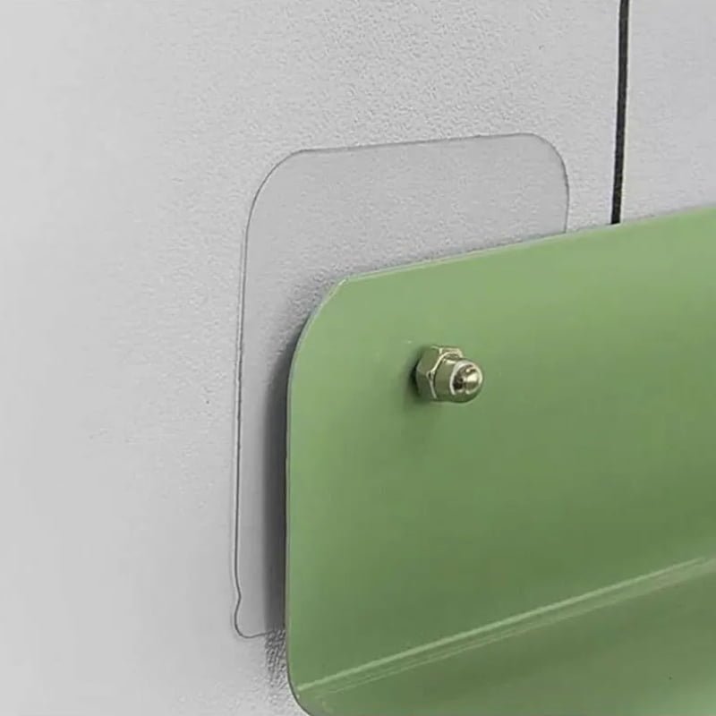 Crochet adhésif mural à vis 6 pièces