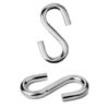 Crochets pour barre de cuisine inox 10 pièces