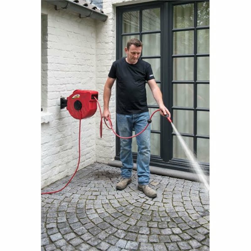 Dévidoir tuyau mural Kreator 20m – Image 7