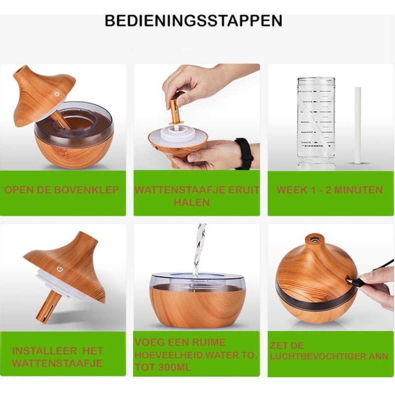 Diffuseur d'arôme avec éclairage LED – Image 12