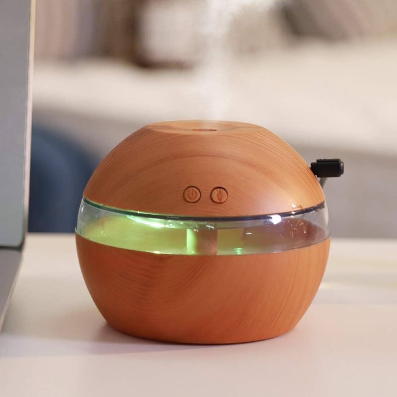 Diffuseur d'arôme ultrasonique avec éclairage LED