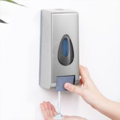 Distributeur à savon liquide Gris bouton poussoir