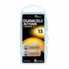 Piles Auditives Duracell Activair 13