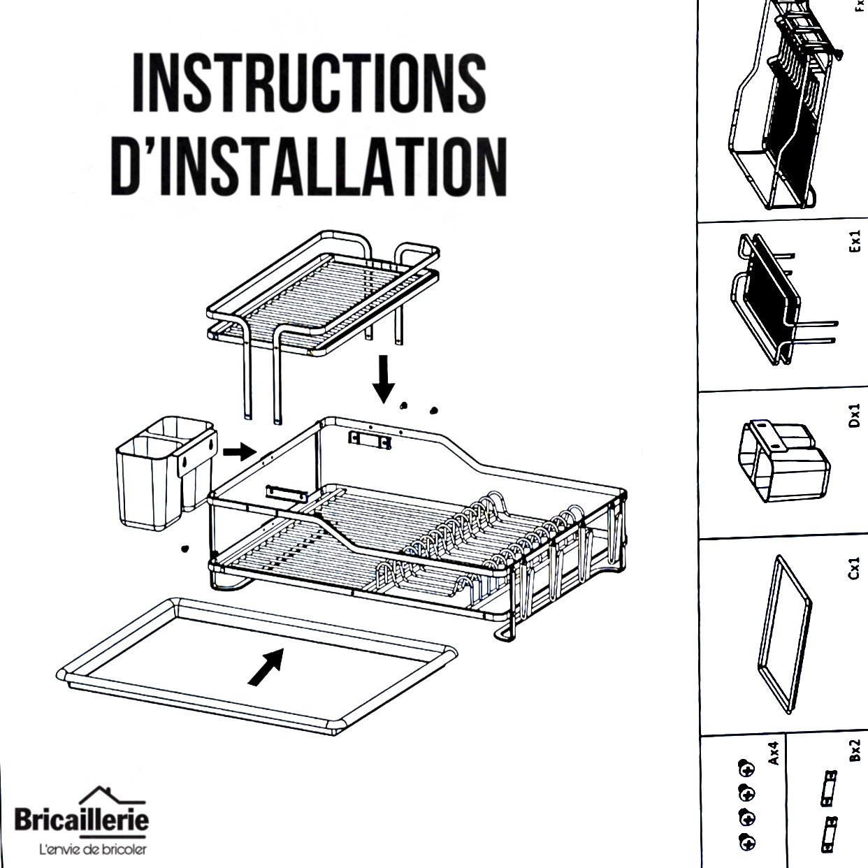 Egouttoir en aluminium 2ETG 62070 – Image 4