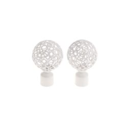 Motif Embout tringle Ø19 boule trouée – Image 3