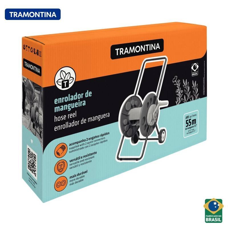 Enrouleur de tuyau Tramontina avec roues – Image 7