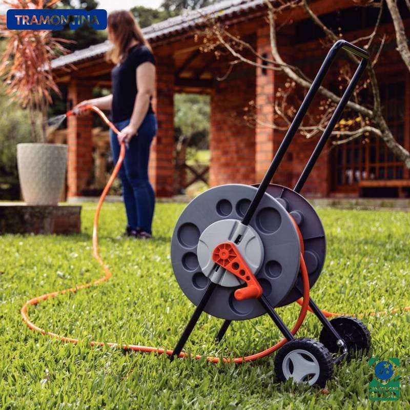 Enrouleur de tuyau Tramontina avec roues – Image 4