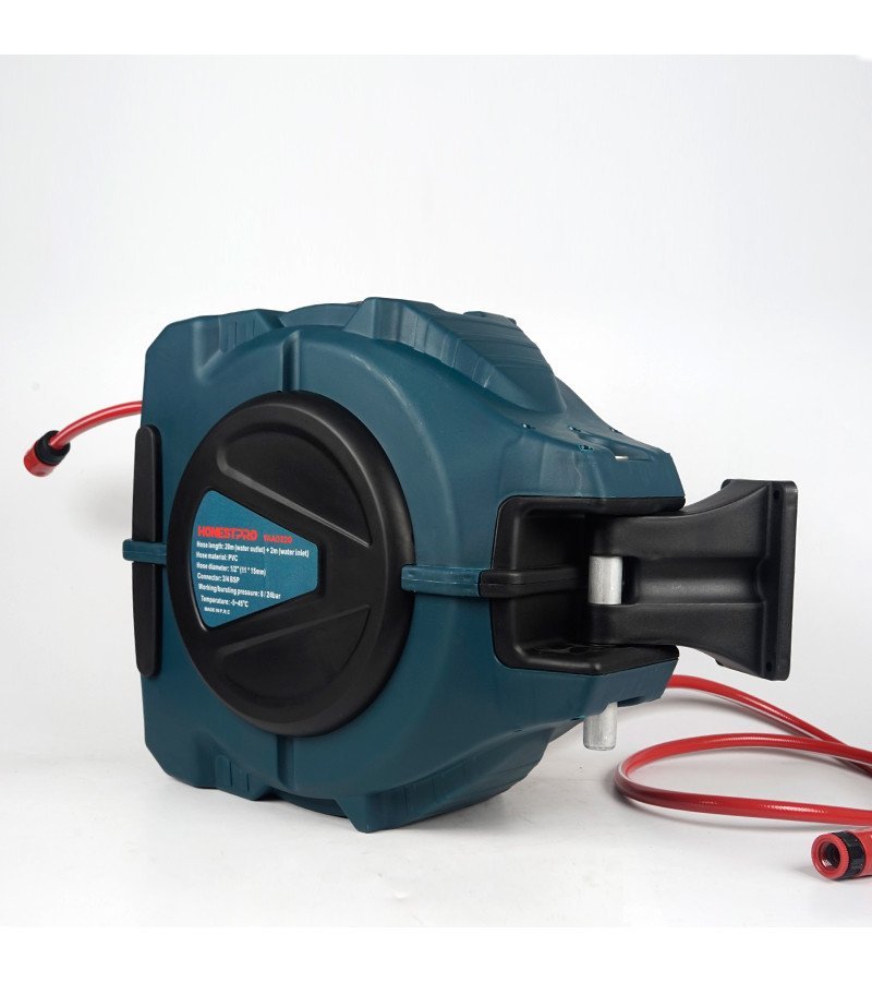 Enrouleur de tuyau d’eau 20 mètres HONESTPRO – Image 2