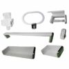 Ensemble ACITKA salle de bain plastique blanc