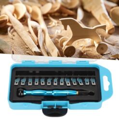 Ensemble de 13 lames de coupe en aluminium avec coffret – Image 2