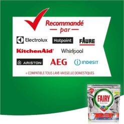 Fairy Platinum+ Pastilles Lave-Vaisselle 64 Tablettes – Image 7