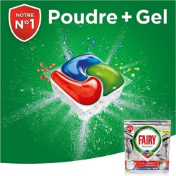 Fairy Platinum+ Pastilles Lave-Vaisselle 64 Tablettes – Image 2