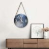 Horloge murale avec ceinture