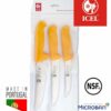 Set 3 couteaux de boucher ICEL