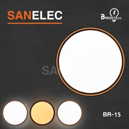 Plafonnier LED 3 positions  - BR15