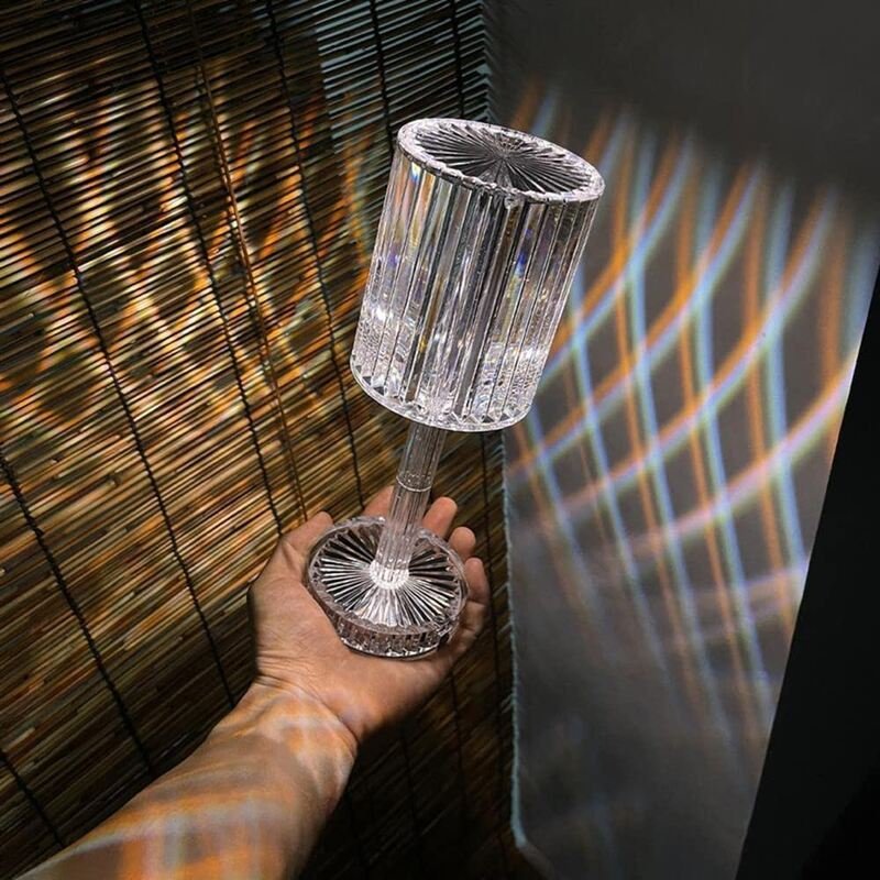 Lampe Cristal LED 16 Couleurs