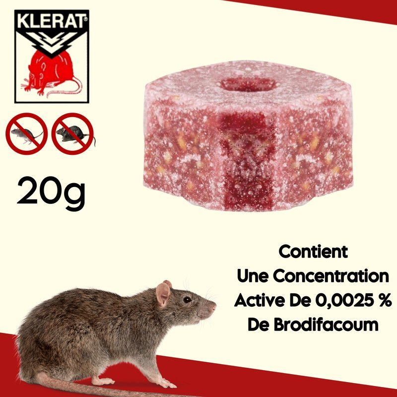 KLERAT RATICIDE X2 BLOCS – Image 2
